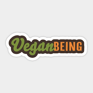 Vegan Being Sticker